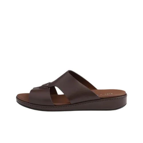 PRADA Слипоны Мужской Коричневый