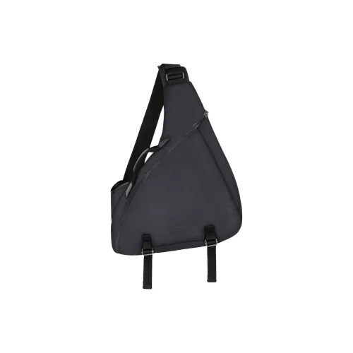 Givenchy г Zip Ткань Sling Сумка Средний Мужской Черный