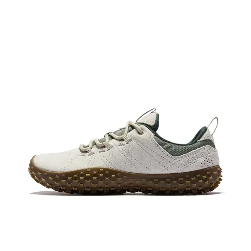MERRELL Wrapt Повседневный Низкий Топ Бежевый Белый Зеленый Мужской