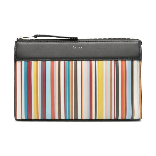 Paul Smith Телячья кожа Клатч Мужской Многоцветный