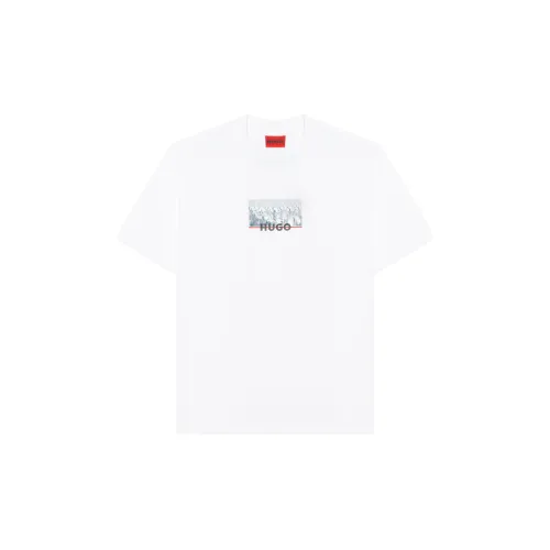 Hugo Boss SS22 T Рубашка Мужская Белая