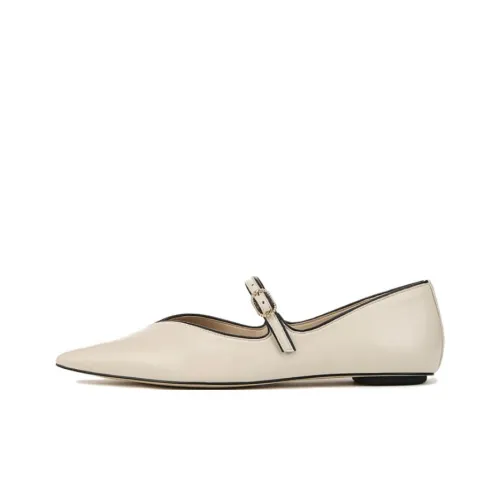 SAM EDELMAN Туфли Мэри Джейн Бежевые Женские