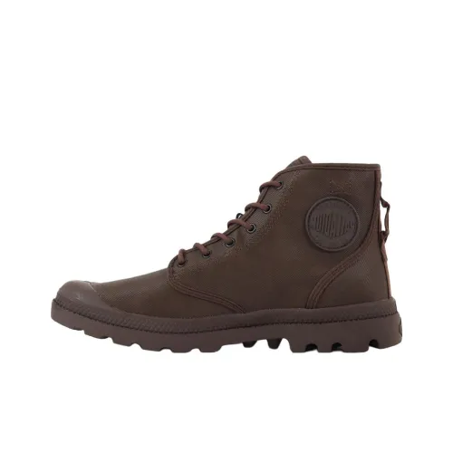 Palladium Pampa ботильоны мужские коричневые