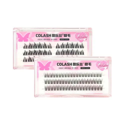 KULESI Fresh Look Girlish+Широкий Русалка Ласточкин хвост Искусственные ресницы Натуральный Увеличивающий Стиль