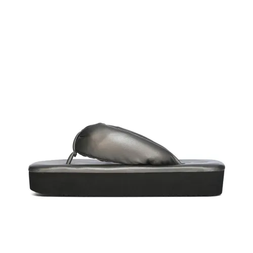 RICK OWENS совместный бренд RO Шлепанцы Женские Бронза