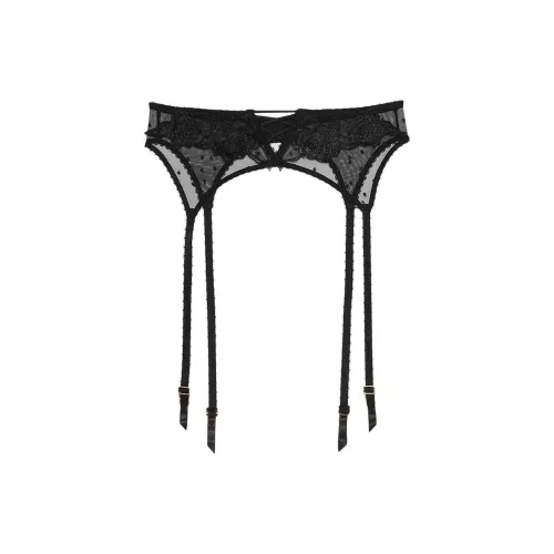 Victoria's Secret Черные Женские Носки с Полка Дот
