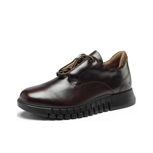 Ecco Lively Mixed Casual Shoes Men's Cocoa Brown