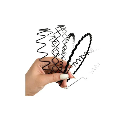 JINGLINGLONG Волна Незаметный Ободки для волос Мужской Женский Спорт Лицо Моющийся Противоскользящий Комплект из 3 шт