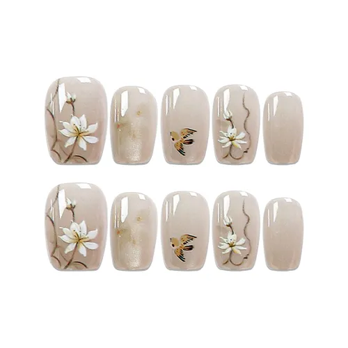 SHANGSHIQIN Осень и зима Весна He Сон Мягкий Элегантность Укороченный Manicure 15mm Короткий LADDER Осень и зима Цвет