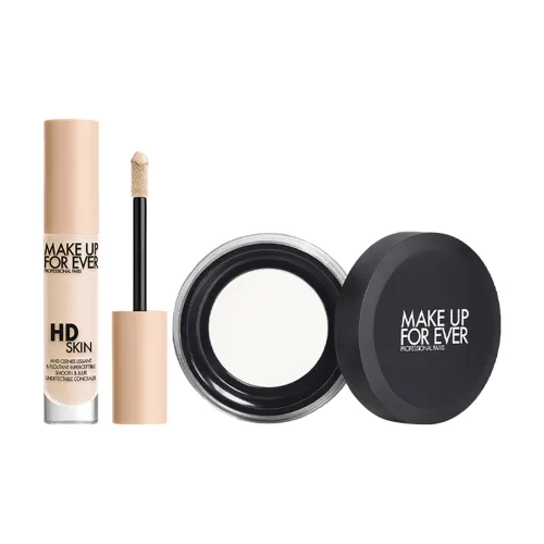 MAKE UP FOR EVER Light Mist Мед Пудра Консилер Наборы Коррекция Тон Кожи 4,7 мл + 8,5 г