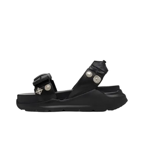 TOGA VIRILIS One Ремень Сандалии Женские Черные