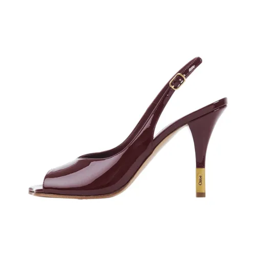 Chloe One Ремень Сандалии 9,5 см Женские Фуксия