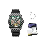 Чёрный Зелёный [В комплекте с кубинским браслетом]