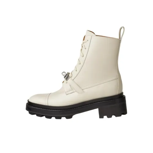 HERMES Funk Ботильоны 5 см Женские Белые