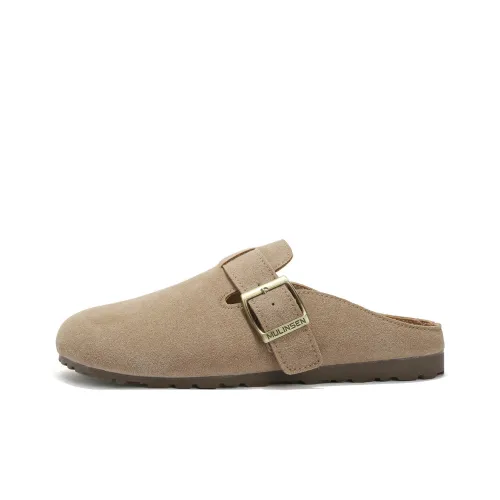 Mulinsen Резиновая подошва Домашние тапочки Женские