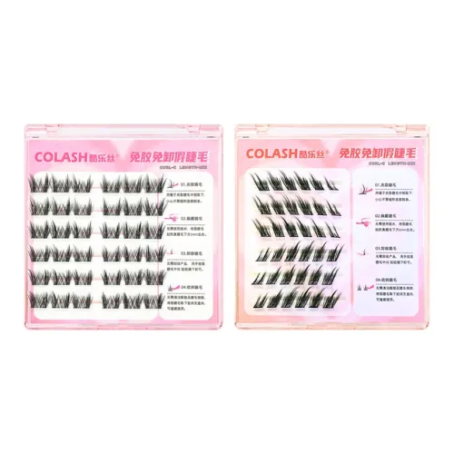 KULESI Клей Бесплатно Villain Возлюбленная + Клей Бесплатно Прохладный Лиса Накладные ресницы