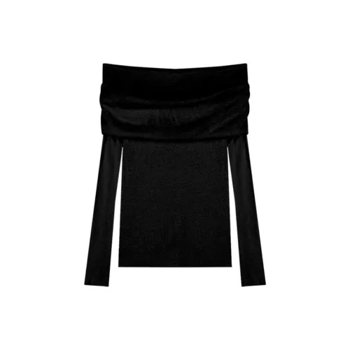 Городская красота Undershirt Женские Черный