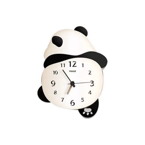 Meishida Механизм с плавным ходом секундной стрелки Стена Часы Унисекс Белый