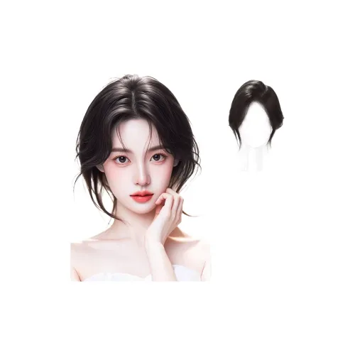 WANWANFENG True Boundless GIANT Invisible Женская парик из человеческих волос короткие прямые волосы