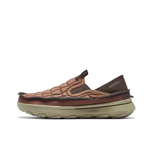 MERRELL Hut Moc 2 Casual Низкий Топ Кирпично-Красный Коричневый Мужской