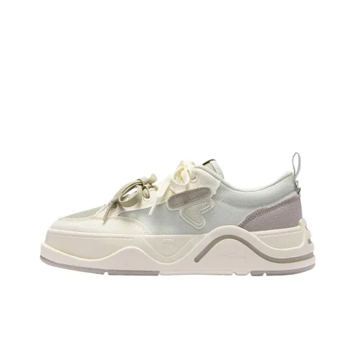 FILA FUSION 50 DX II CVS Амортизация Низкий Топ Casual Женский Бежевый Зеленый