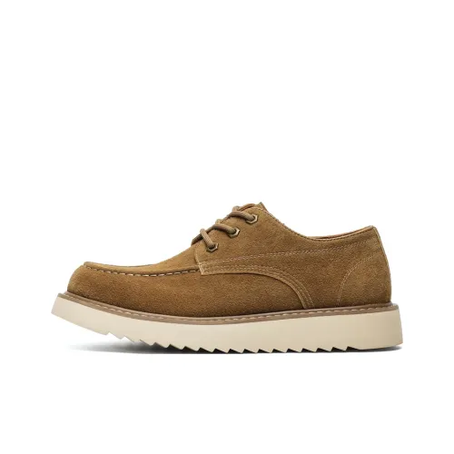 KACHILANG Повседневные кожаные туфли с низким верхом мужские