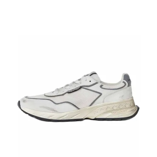 DSQUARED 2 SPRINTER Низкий Топ Повседневная Обувь Женская Белая