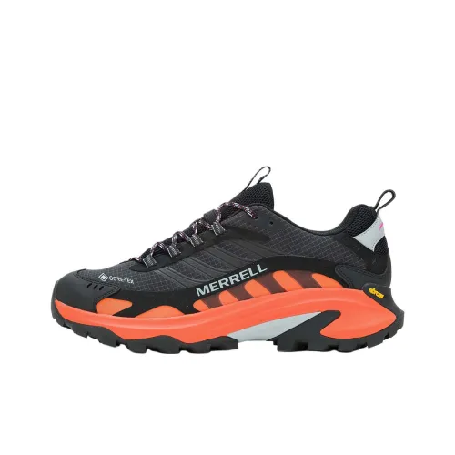 MERRELL MOAB SPEED 2 Противоскользящий устойчивый к истиранию низкий топ походная обувь мужская черная