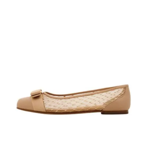 FERRAGAMO Viva Повседневная обувь Женская Бежевая