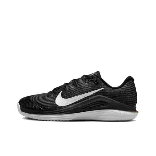 Nike Vapor 12 Устойчивые к истиранию Низкие Кроссовки для тенниса Женские Черные