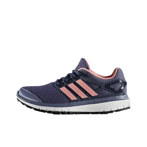 Adidas Energy Cloud Slip-resistant Abrasion-resistant Low Top Беговые кроссовки Женские Фиолетовый Розовый