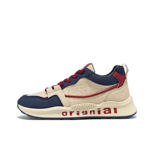 Boogie Bear Амортизация Противоскользящий Устойчивый к истиранию Поддержка Баланс Низкий Топ Повседневная обувь Мужская