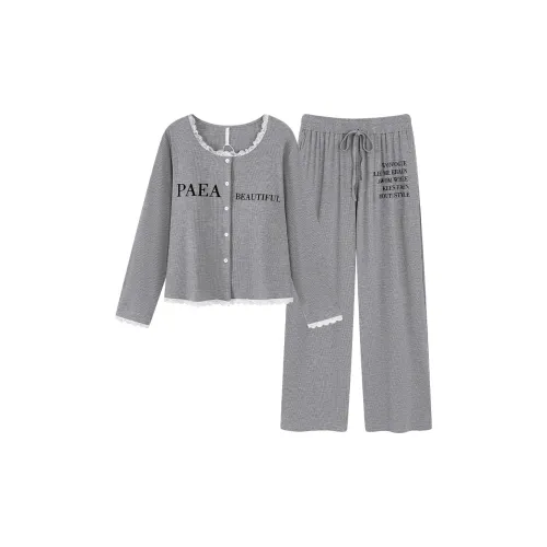 ROMANTIC·SPRING Пижамный комплект Женский Серый