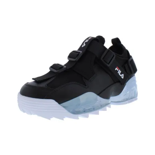 FILA Unit LE Low Топ Беговые кроссовки Женские Черный