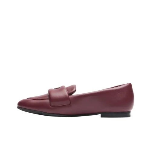 Casadei Лоферы Бургундский Женские