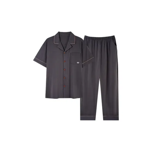 MIIOW Cool One Summer Series Пижамный комплект Мужской Темно-серый