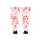 [Купи 1 Получи 1 Бесплатно] Вишневый цветок Аромат Крем для рук 50 г * 2