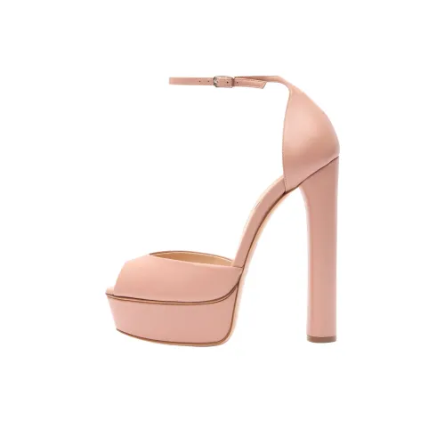 Casadei FLORA Грубый каблук Высокие каблуки 14 см Женские Розовый