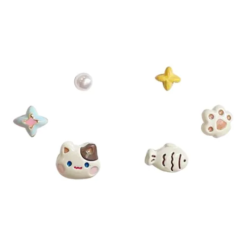 SHEEHHYY Сплав Серьги-гвоздики Унисекс