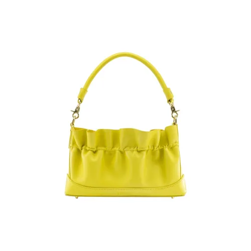 Unitude Коровья кожа Портативный Wave Плиссированный Soft Women's Crossbody Bag Women's Marine Green