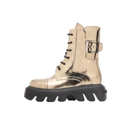 Casadei Ботильоны Золотые Женские