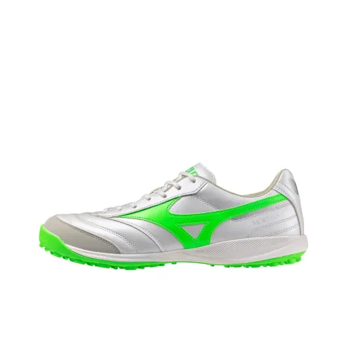 Mizuno Футбольные бутсы Низкие Топ Серебристо-зеленый Унисекс