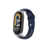 Полночный синий ремень + прозрачный чехол