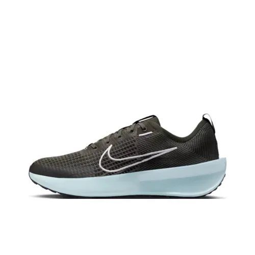 Nike Interact Run Беговые кроссовки Низкий Топ Черный/Ледниковый Синий/Белый Мужской