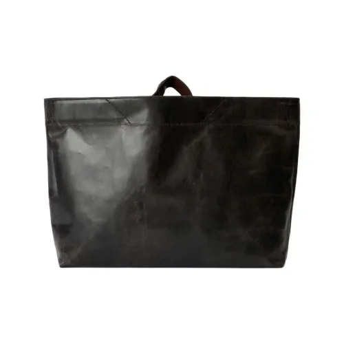 OUR LEGACY Сумка из коровьей кожи сумка для покупок унисекс черный