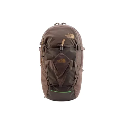 THE NORTH FACE 24L Альпинизм Двойная Сумка на Плечо для На открытом воздухе Нейлон Дымчатый Коричневый Унисекс