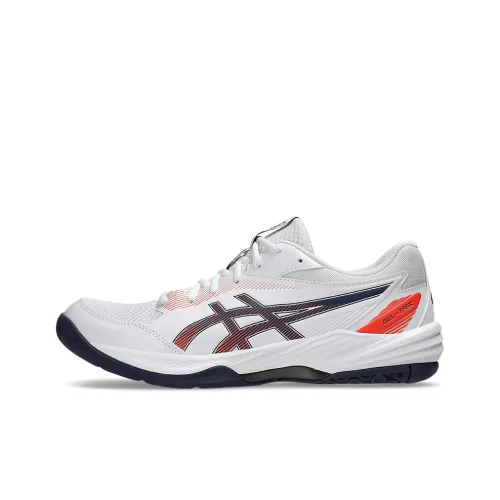 Asics Гель TASK 4 Кроссовки для тренировок Низкий Топ Белый Оранжевый Мужской
