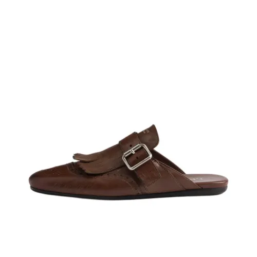 PRADA Домашние тапочки Женские Коричневый