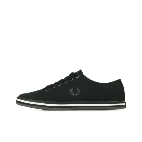 FRED PERRY Повседневный Низкий Топ Черный Мужской