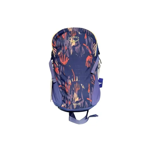 OSPREY 13L Альпинистский рюкзак Outdoor сумка Переработанный полиэстер с ПЭТ Фиолетовый с принтом Унисекс